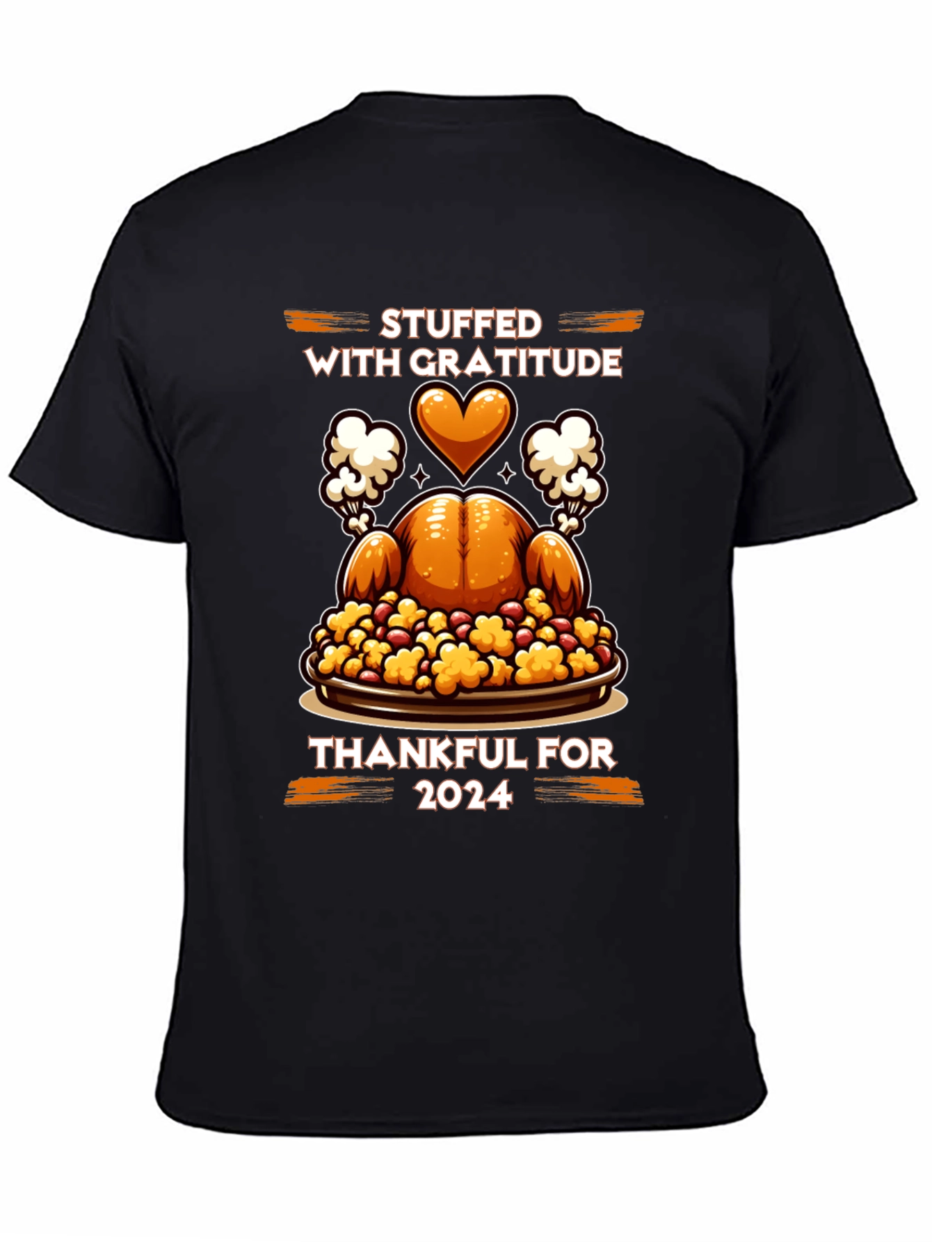 Stuffed with Gratitude Thanksgiving 2024 T-Shirt