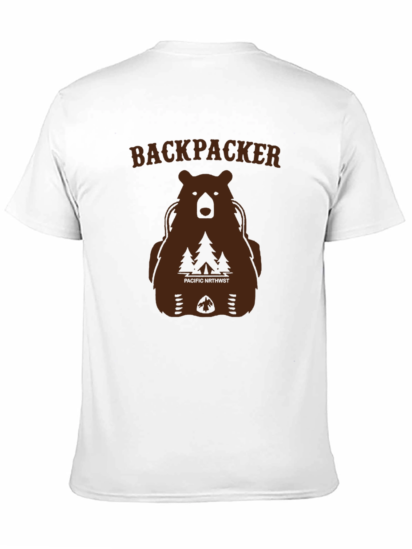 Backpacker Bear Graphic T-Shirt - Pacific Northwest Tee