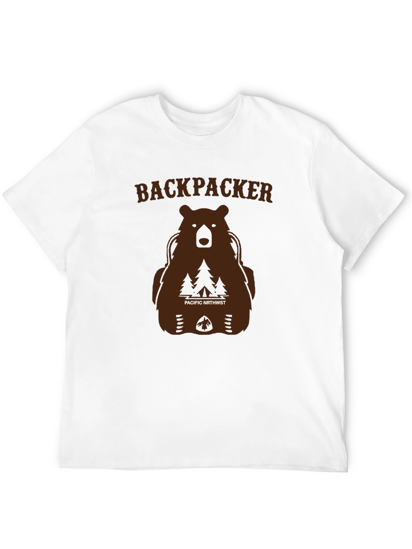 Backpacker Bear Graphic T-Shirt - Pacific Northwest Tee