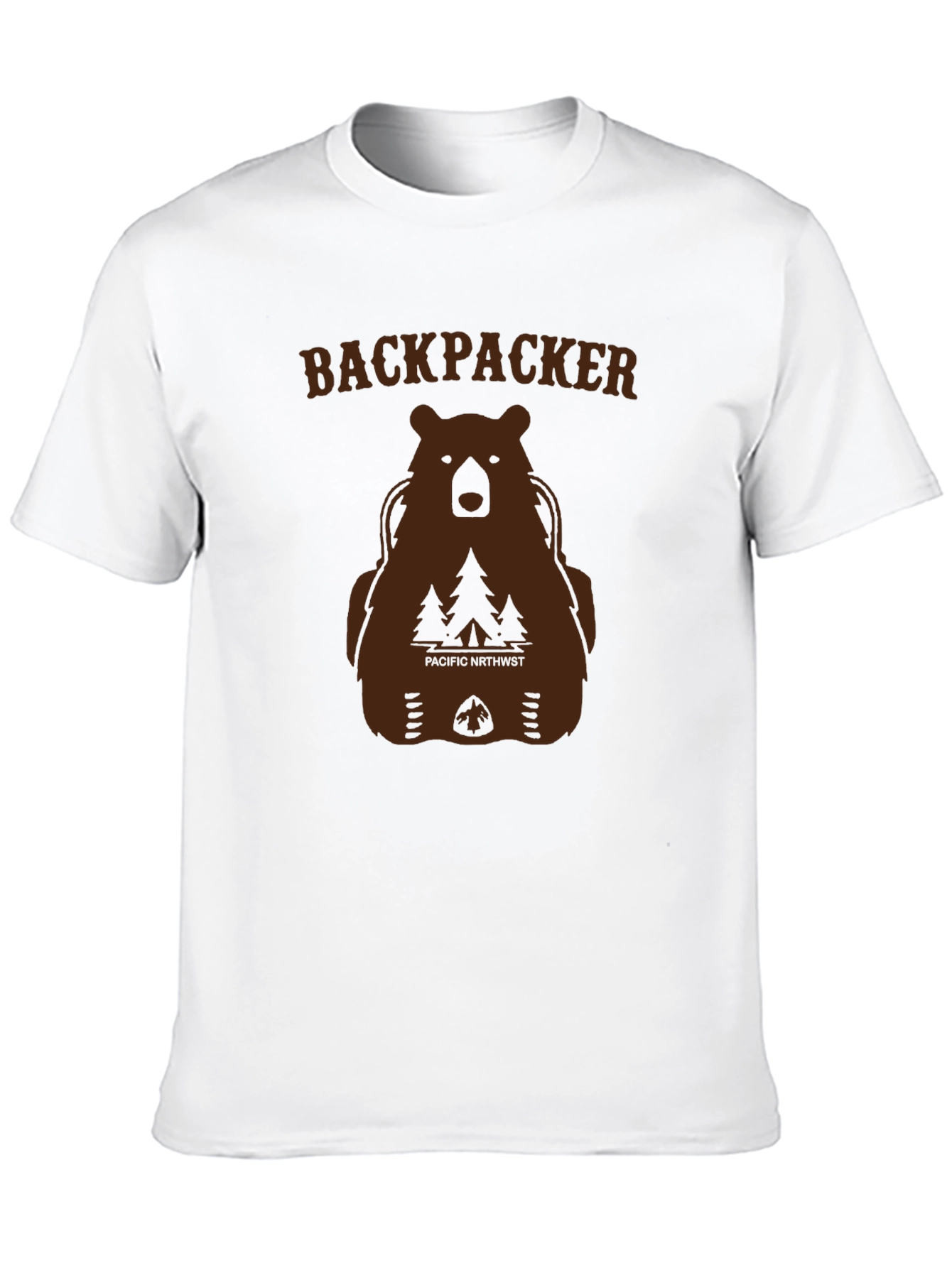 Backpacker Bear Graphic T-Shirt - Pacific Northwest Tee