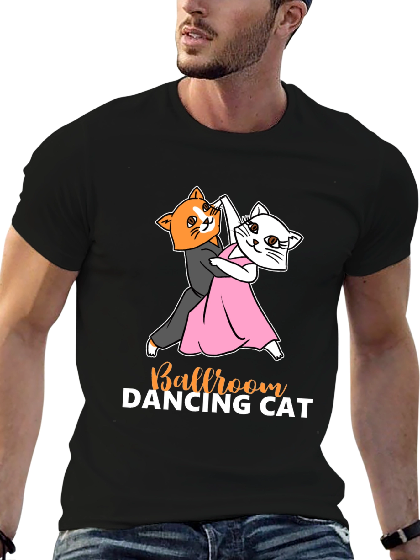 Ballroom Dancing Cats Graphic T-Shirt