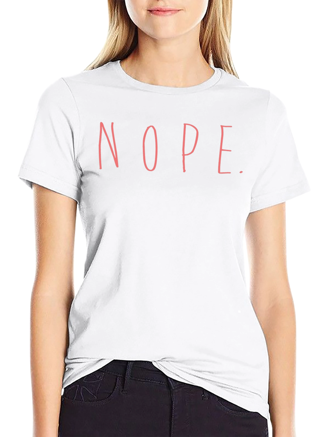 Nope. Graphic T-Shirt - Soft Cotton Blend