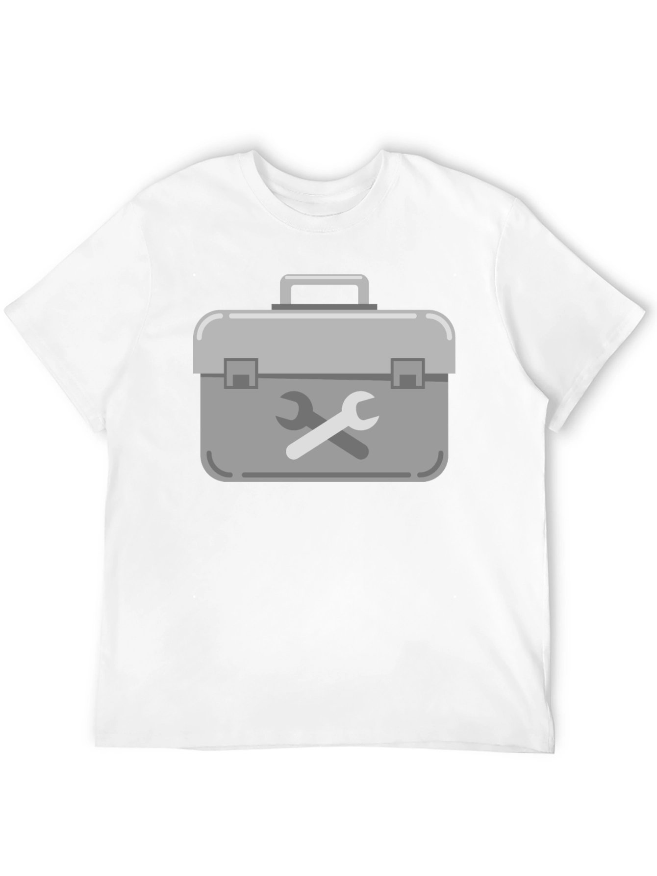 Toolbox Graphic Tee - Black Crew Neck T-Shirt
