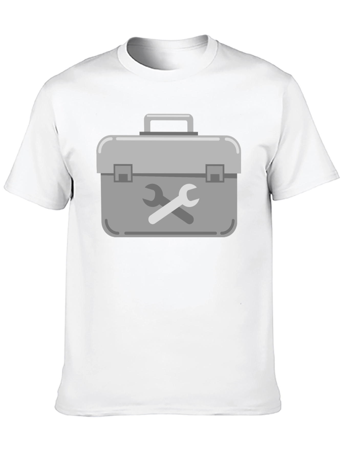 Toolbox Graphic Tee - Black Crew Neck T-Shirt