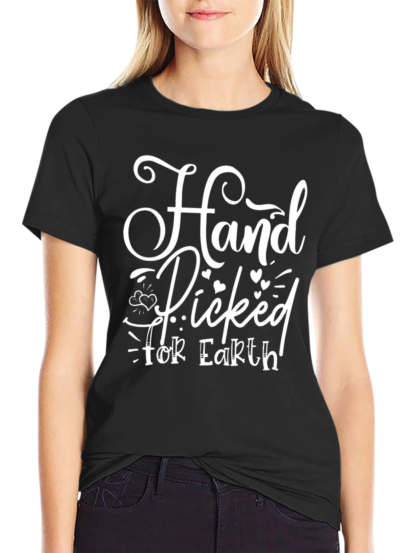 Hand Picked for Earth Graphic T-Shirt