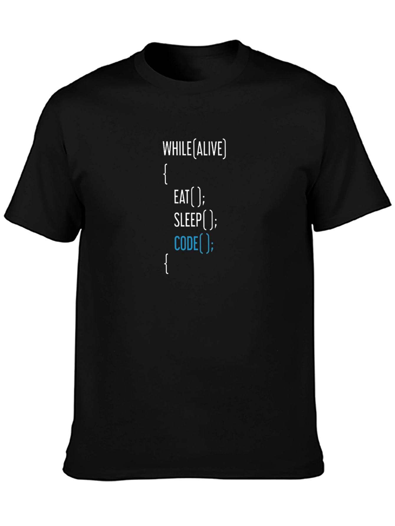 Coders Life T-Shirt: Eat Sleep Code