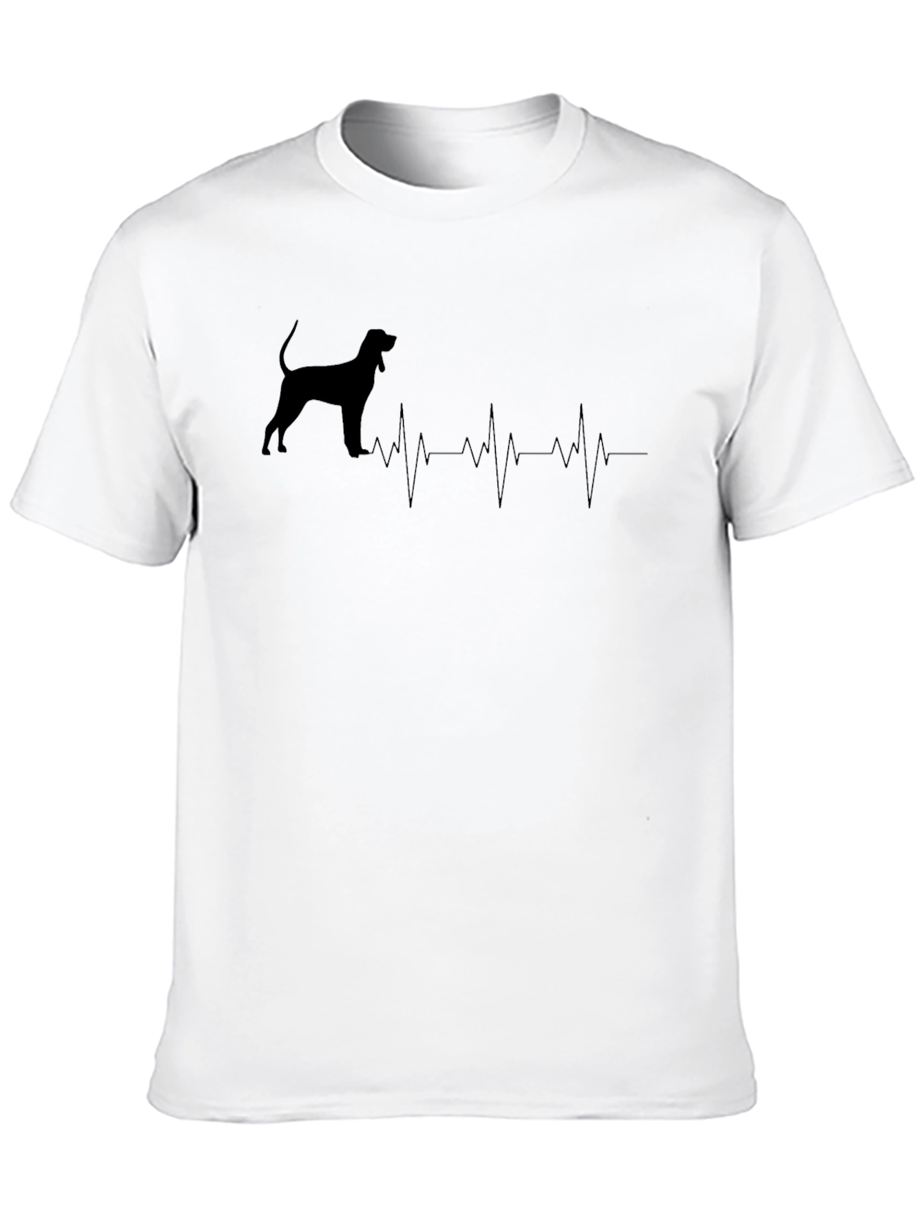 Dog Breed Heartbeat Graphic Tee