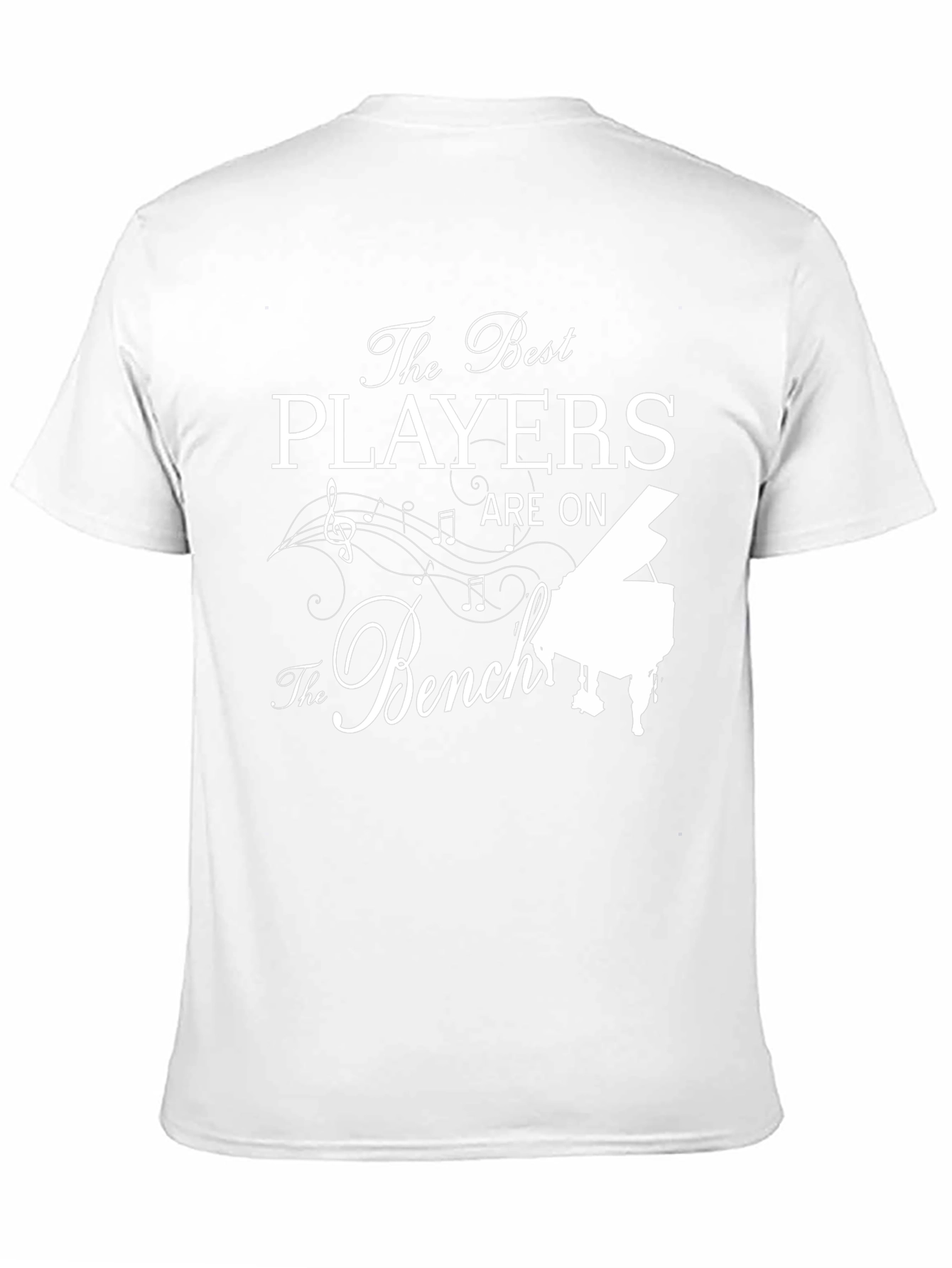 The Best Players Are on The Bench Piano T-Shirt