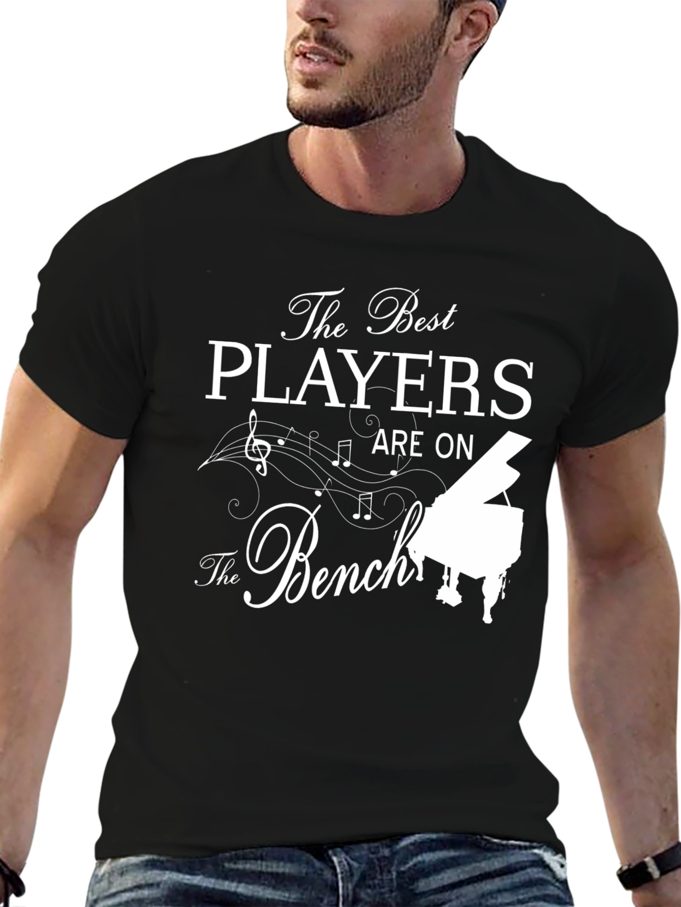 The Best Players Are on The Bench Piano T-Shirt