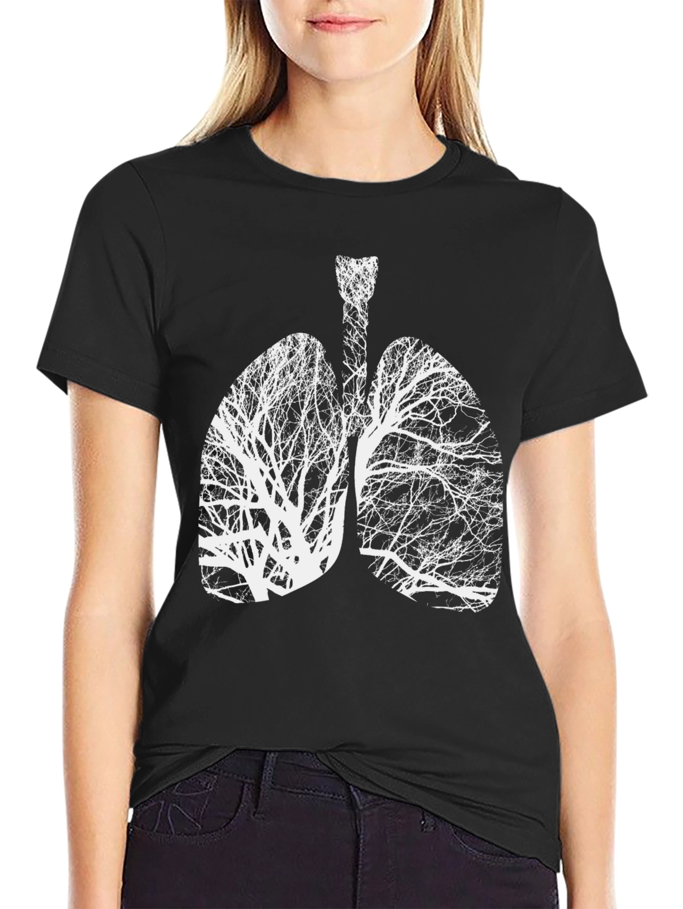 Tree Lungs Graphic Tee - Breathe Nature