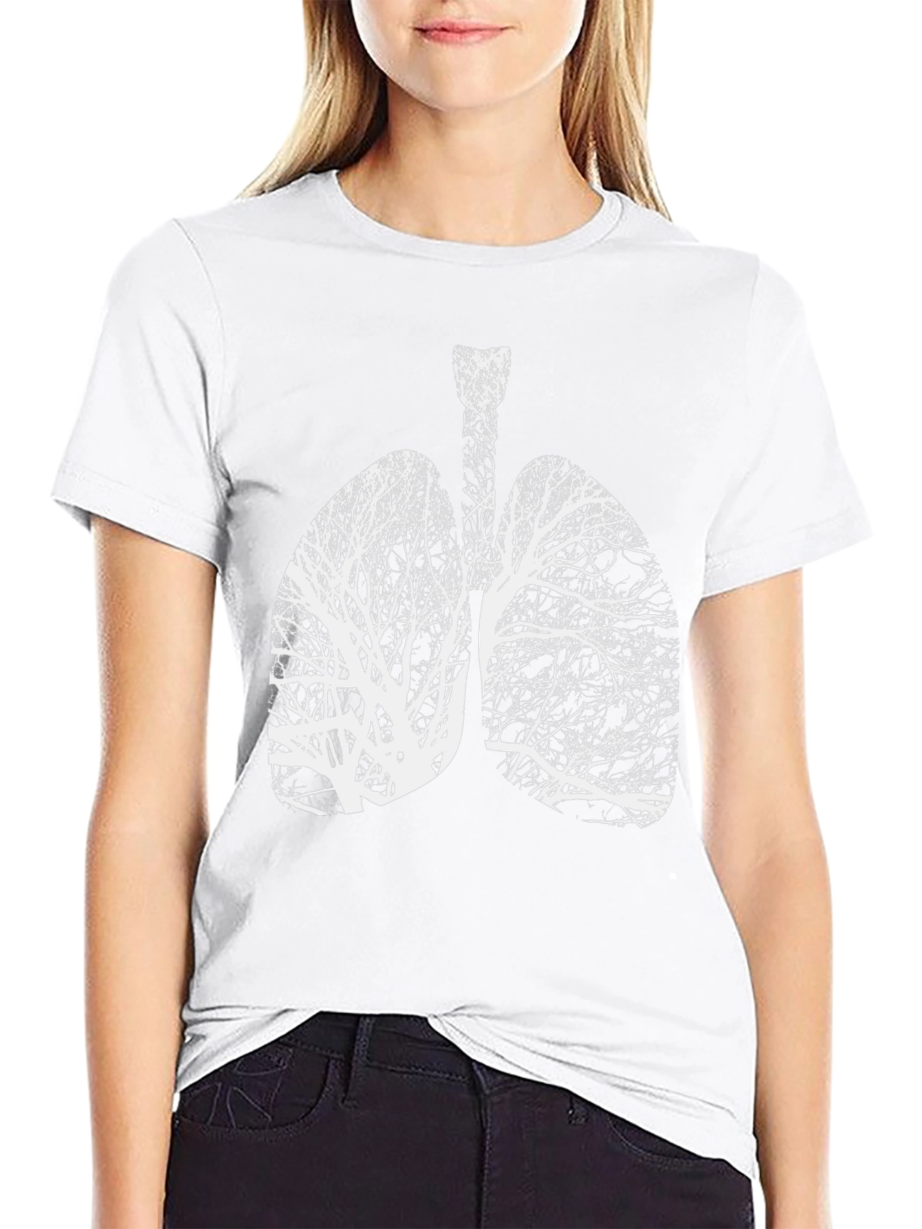 Tree Lungs Graphic Tee - Breathe Nature
