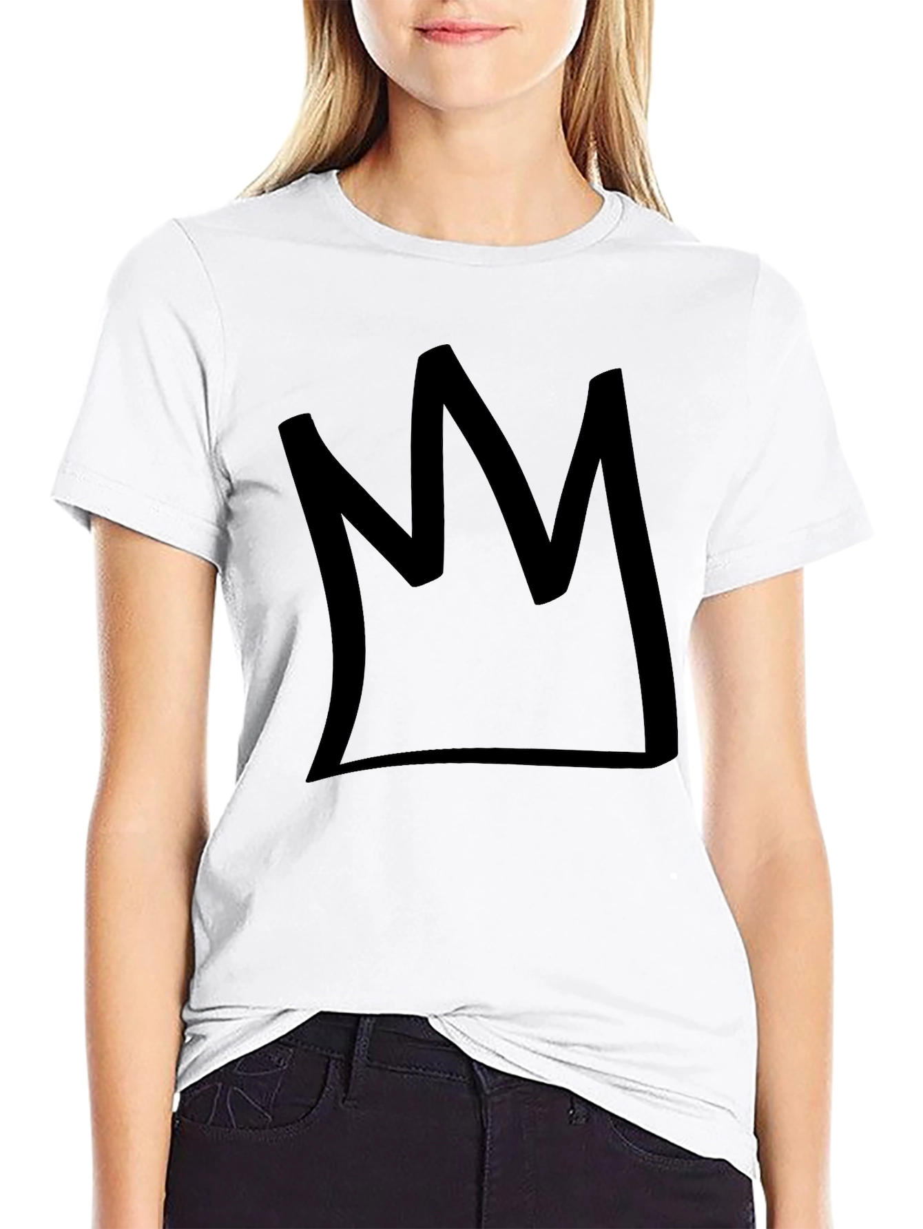 Crown Graphic T-Shirt - Modern Streetwear Tee
