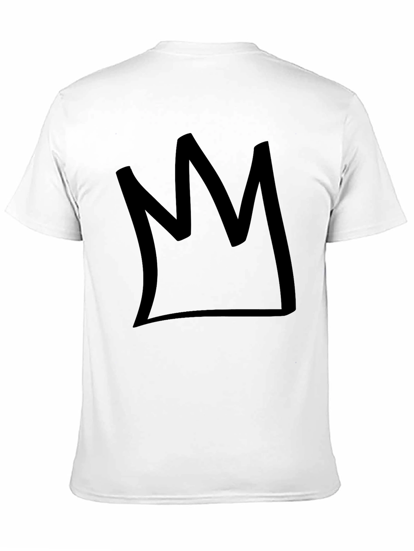 Crown Graphic T-Shirt - Modern Streetwear Tee