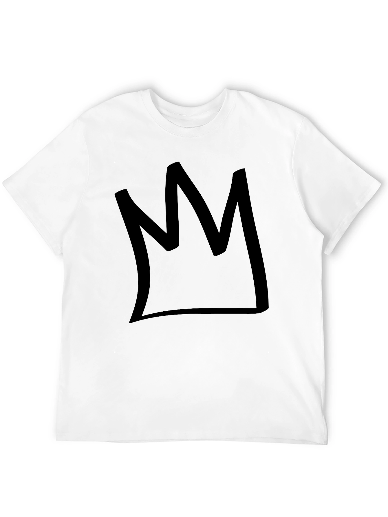 Crown Graphic T-Shirt - Modern Streetwear Tee
