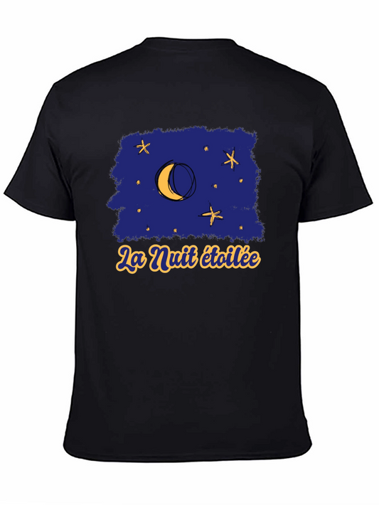 Starry Night T-Shirt - La Nuit Étoilée Graphic Tee