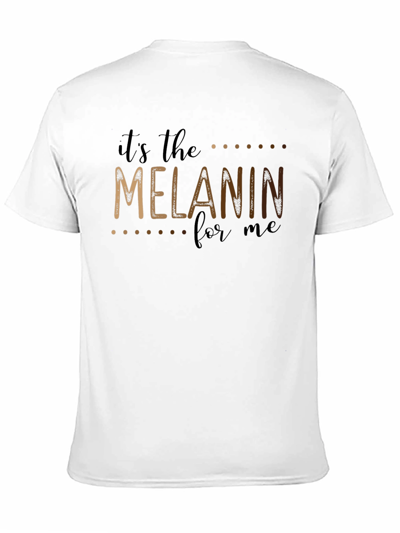 Melanin Pride Black T-Shirt