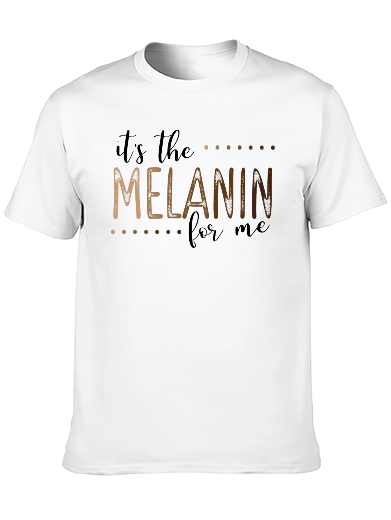 Melanin Pride Black T-Shirt