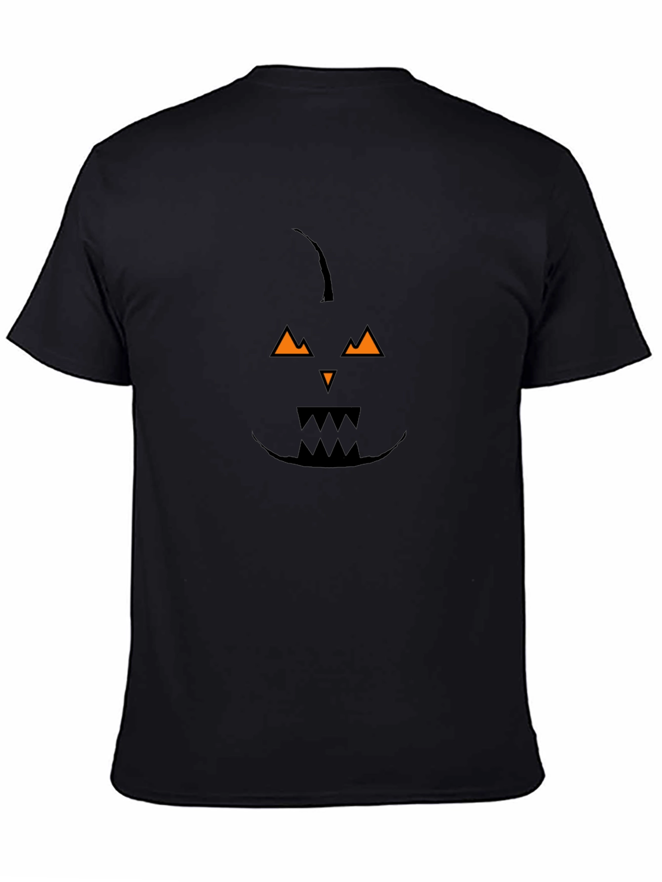 Spooky Jack-O-Lantern Graphic Tee - Halloween Apparel