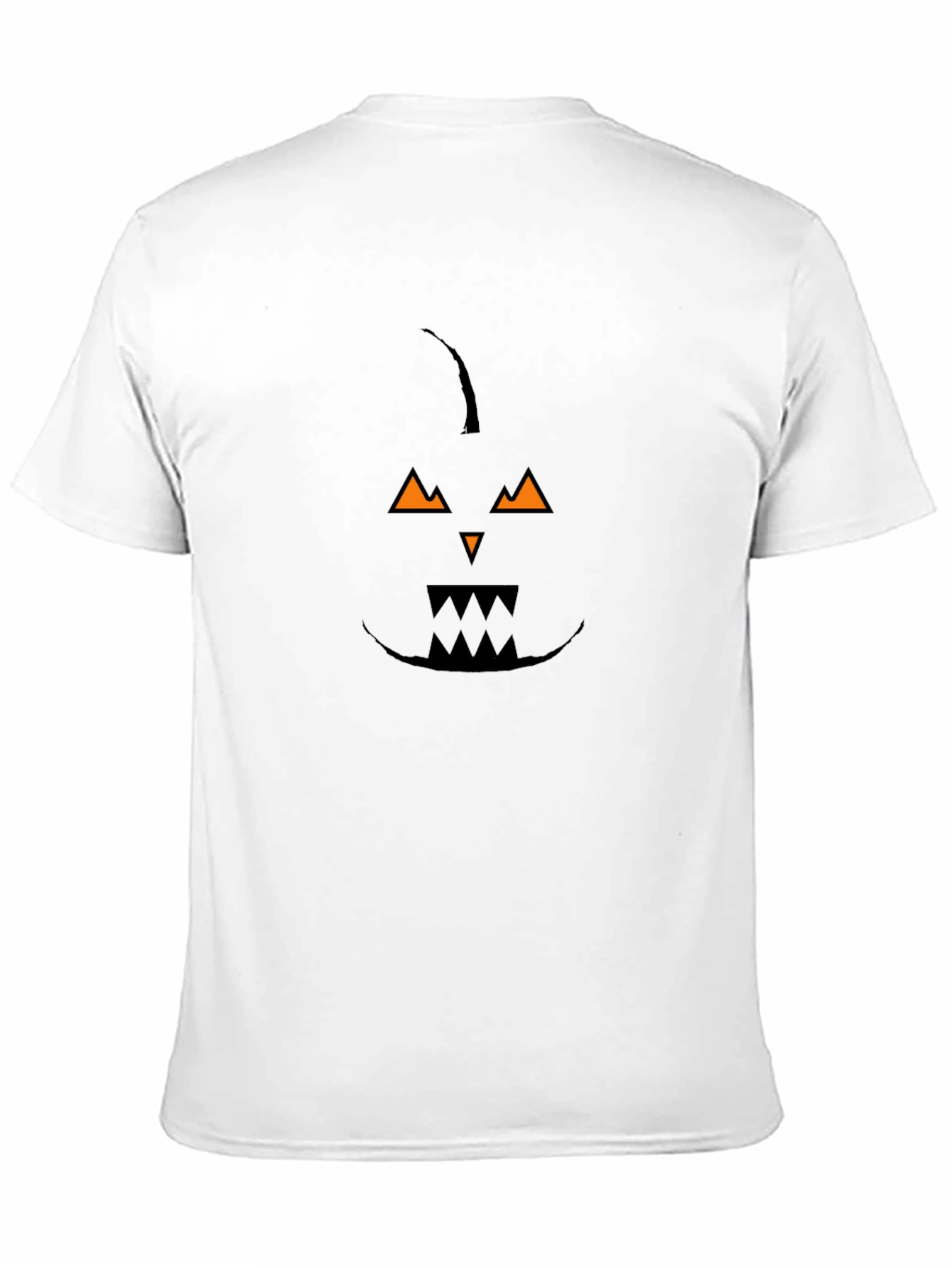 Spooky Jack-O-Lantern Graphic Tee - Halloween Apparel