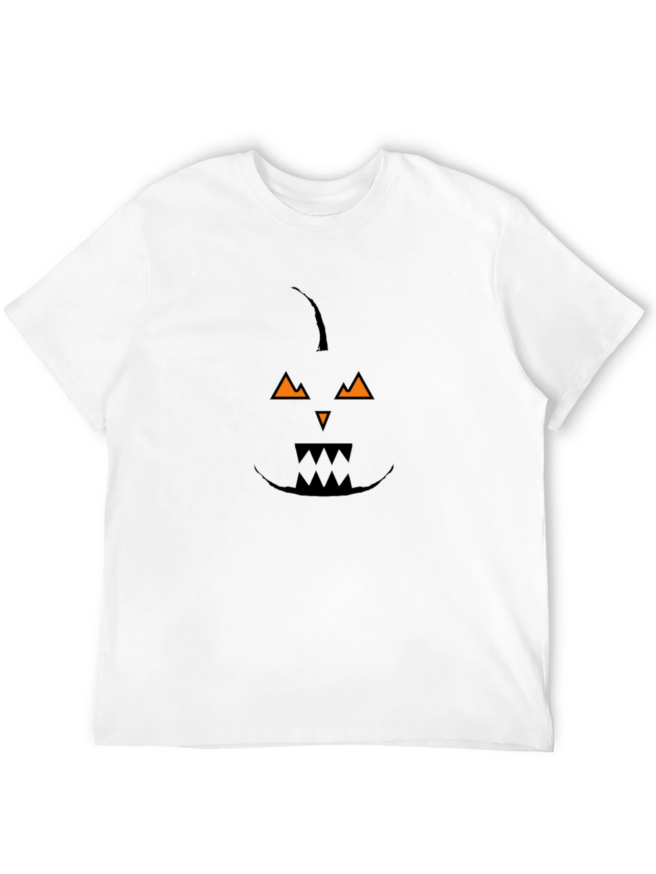 Spooky Jack-O-Lantern Graphic Tee - Halloween Apparel