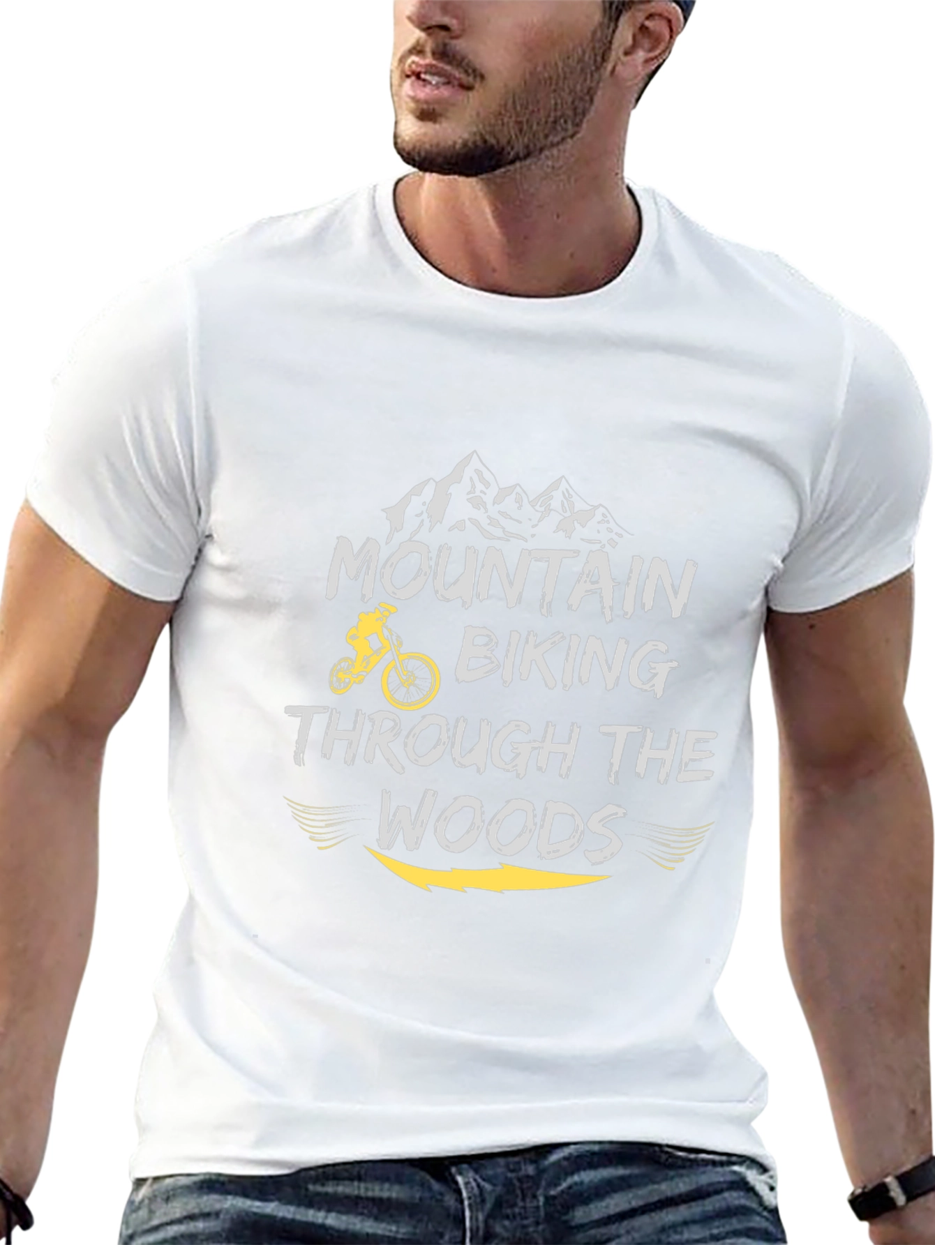 Mountain Biking Through The Woods T-Shirt