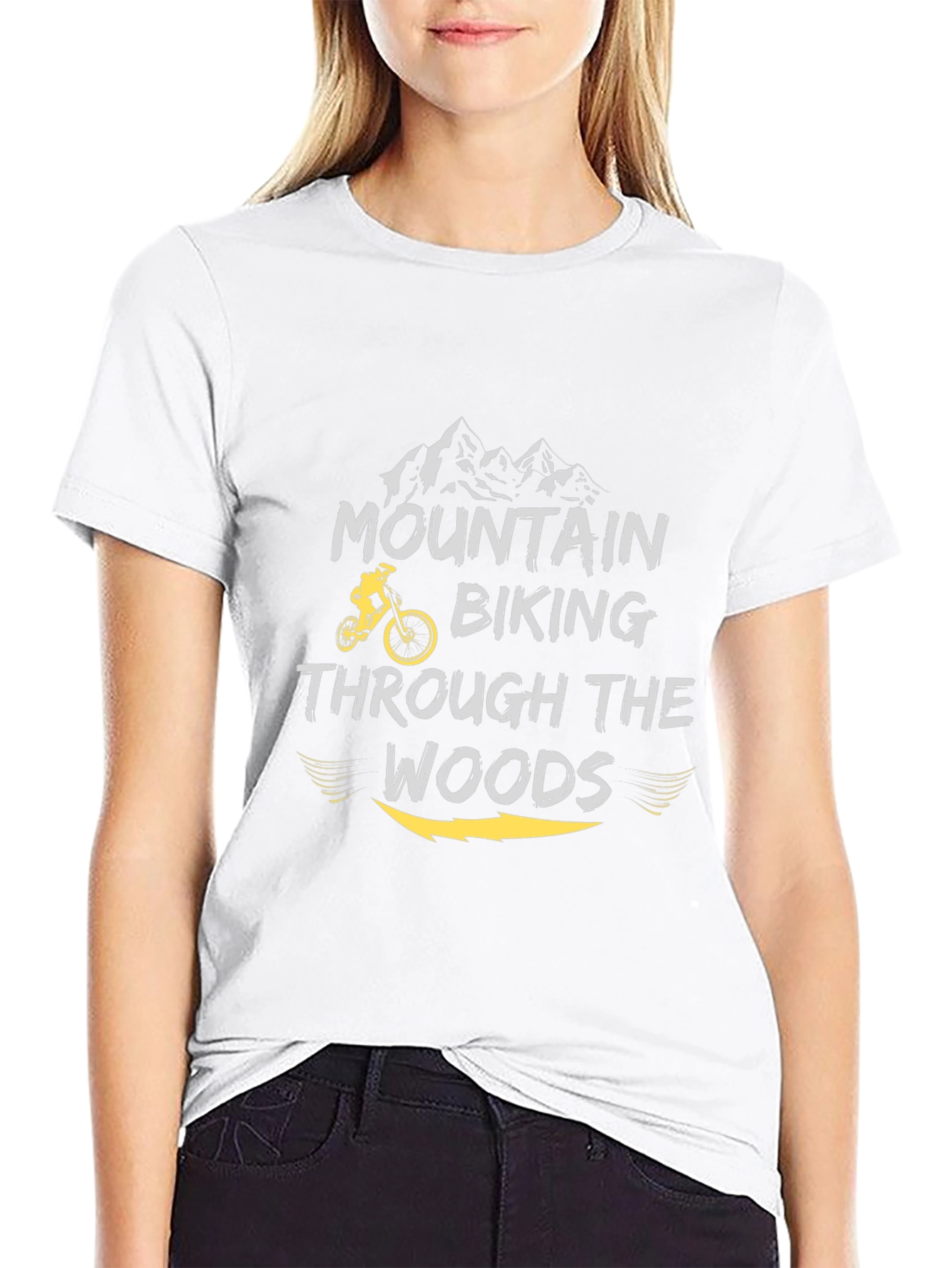 Mountain Biking Through The Woods T-Shirt
