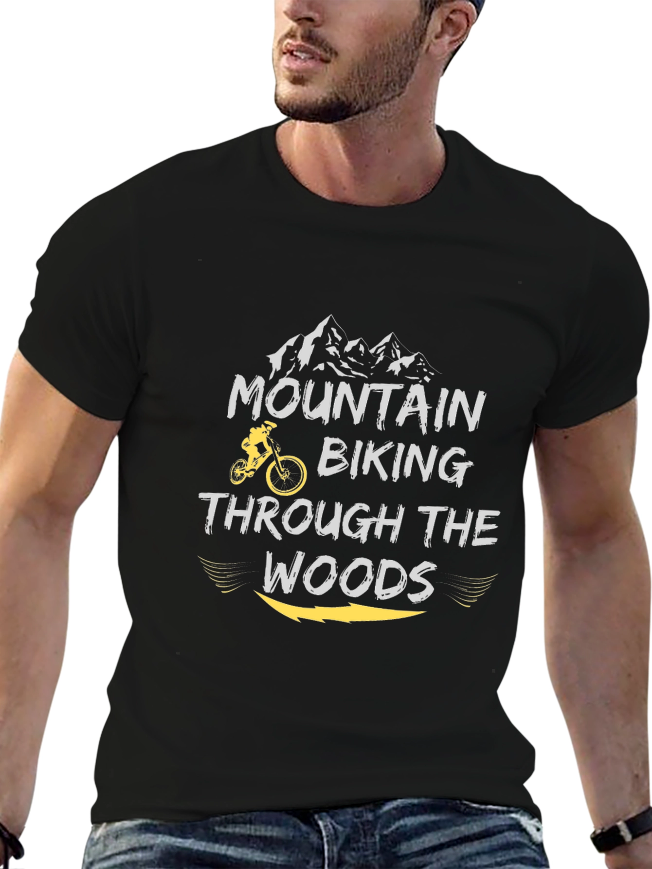 Mountain Biking Through The Woods T-Shirt