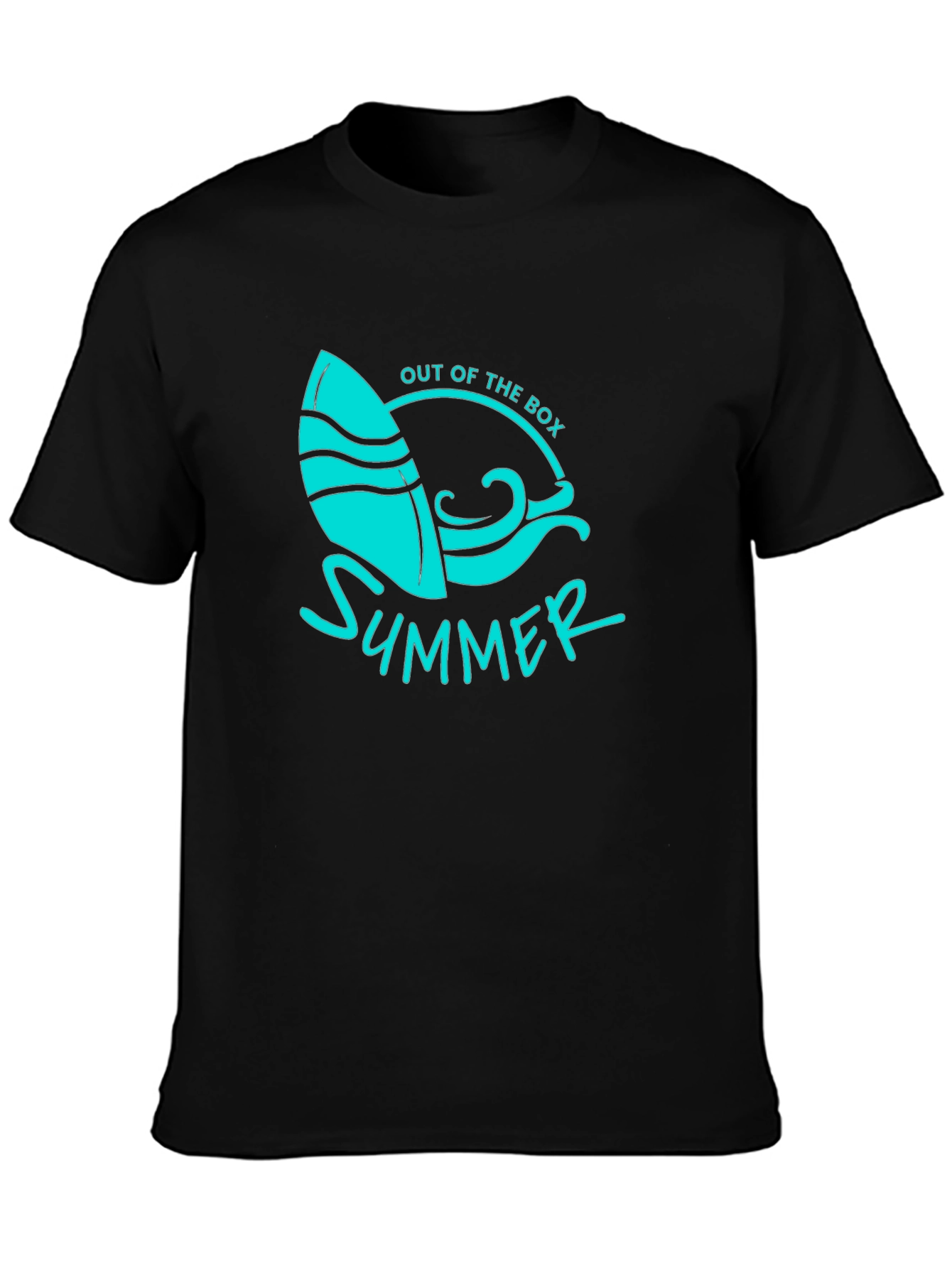 Out of the Box Summer Surfboard Graphic Tee