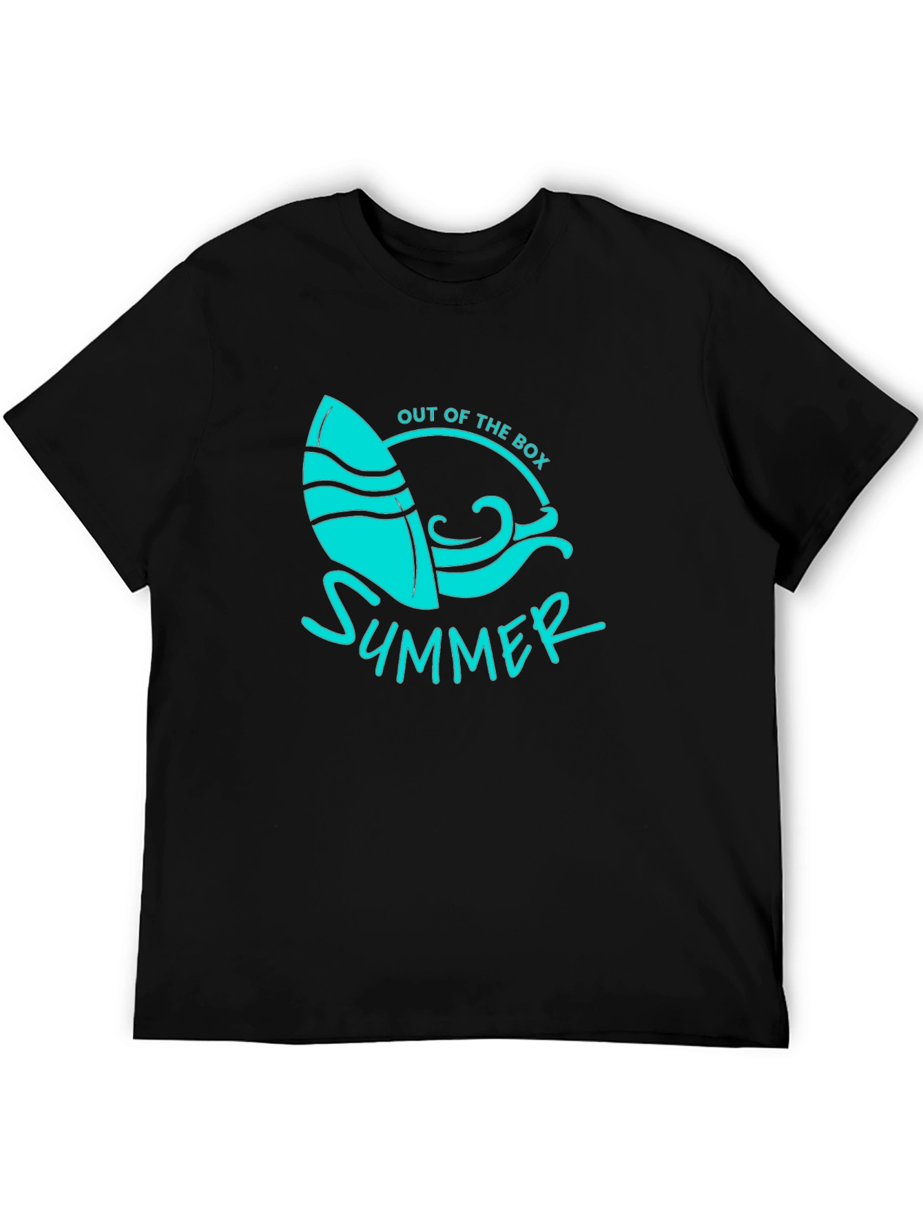 Out of the Box Summer Surfboard Graphic Tee