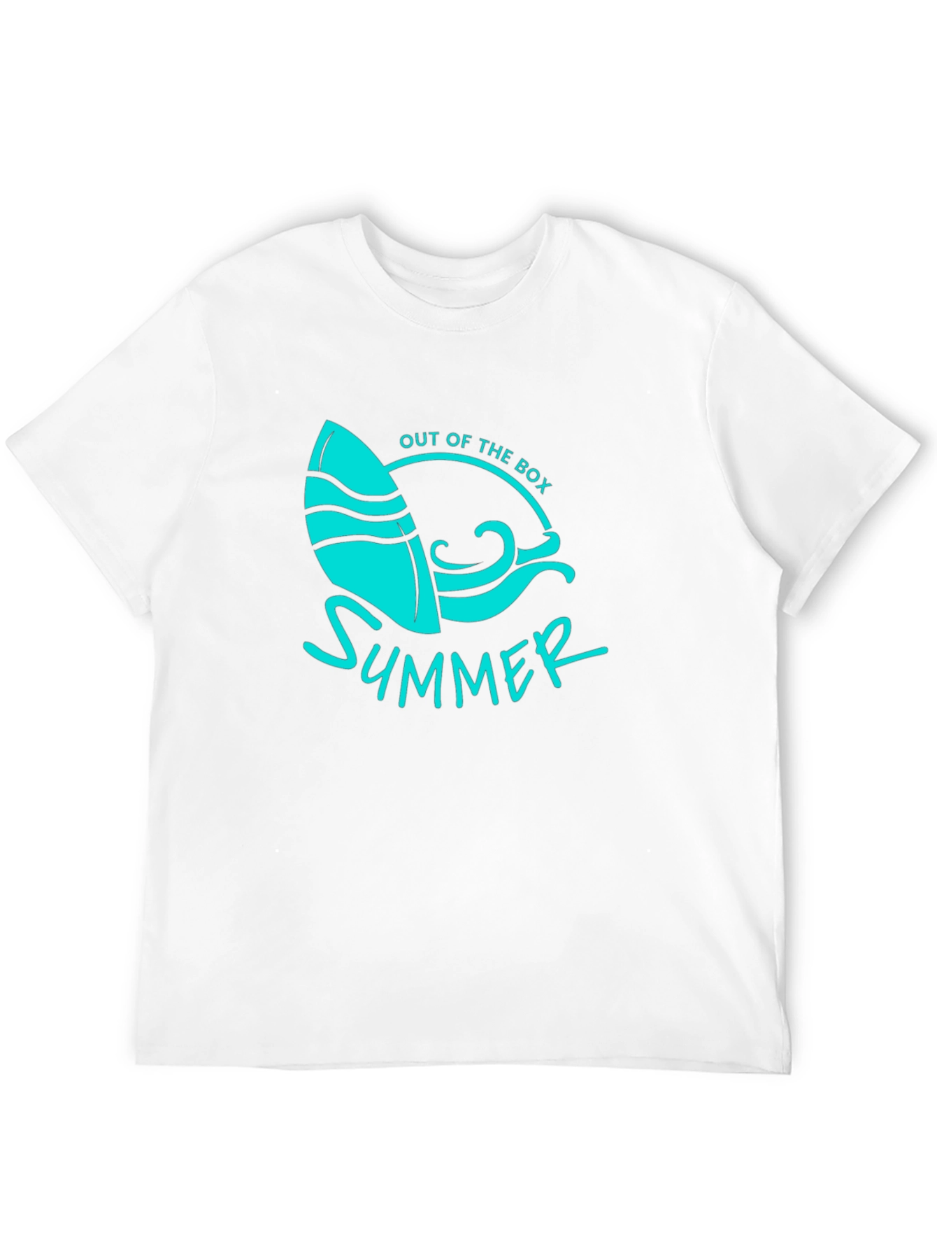 Out of the Box Summer Surfboard Graphic Tee