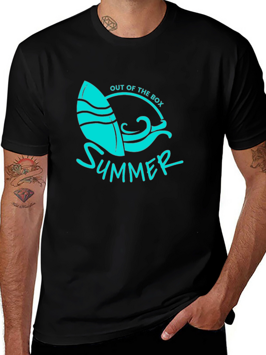 Out of the Box Summer Surfboard Graphic Tee