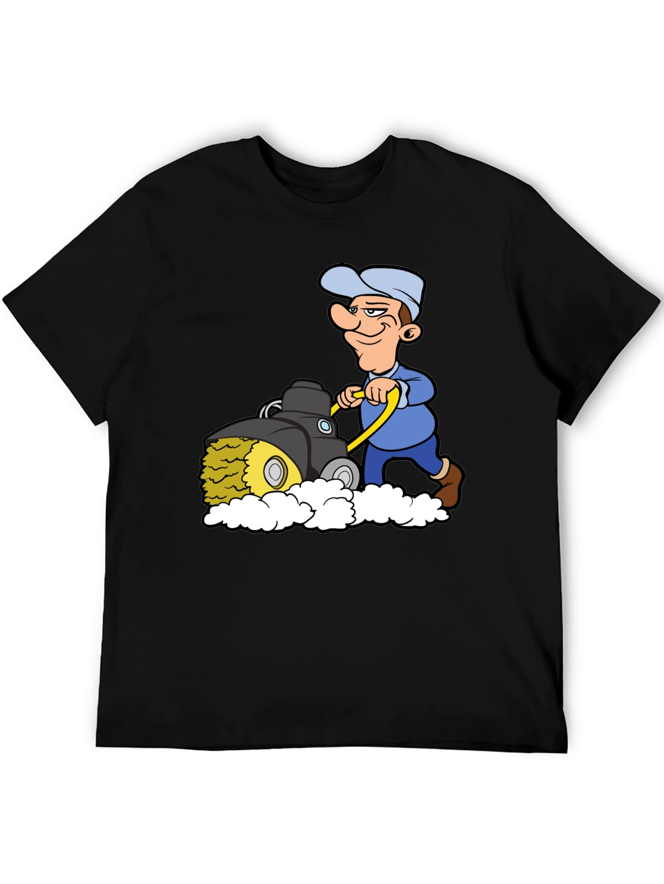 Cartoon Mower T-Shirt