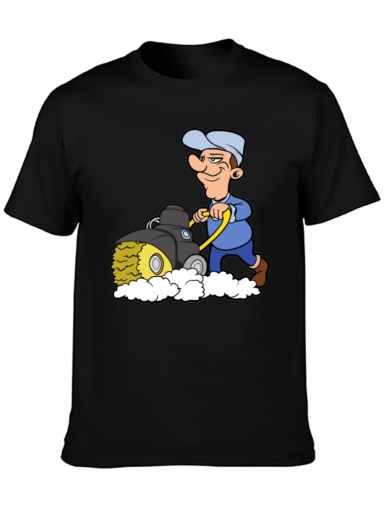 Cartoon Mower T-Shirt