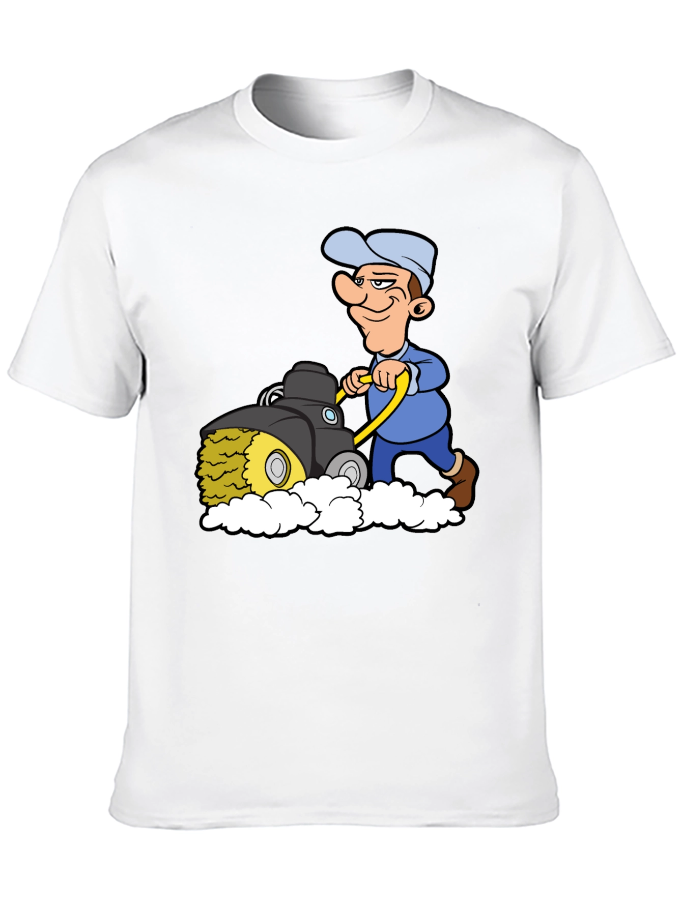 Cartoon Mower T-Shirt