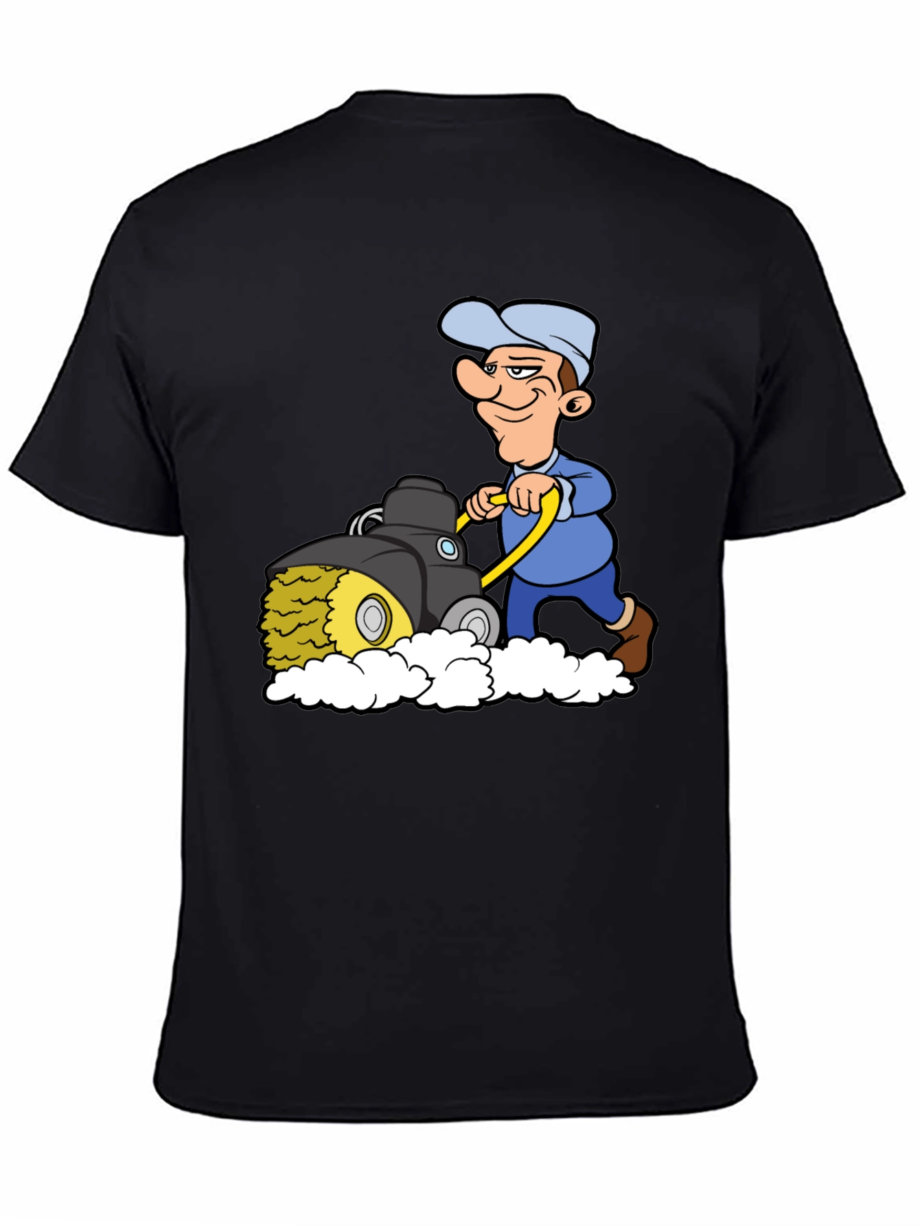 Cartoon Mower T-Shirt