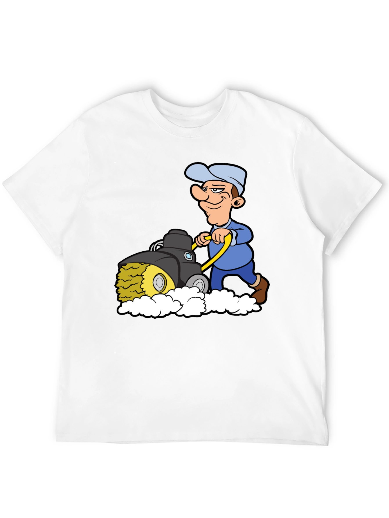 Cartoon Mower T-Shirt
