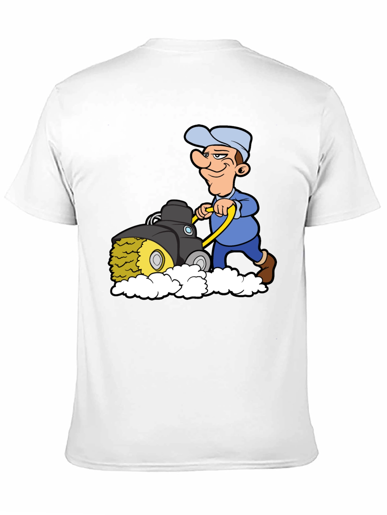 Cartoon Mower T-Shirt