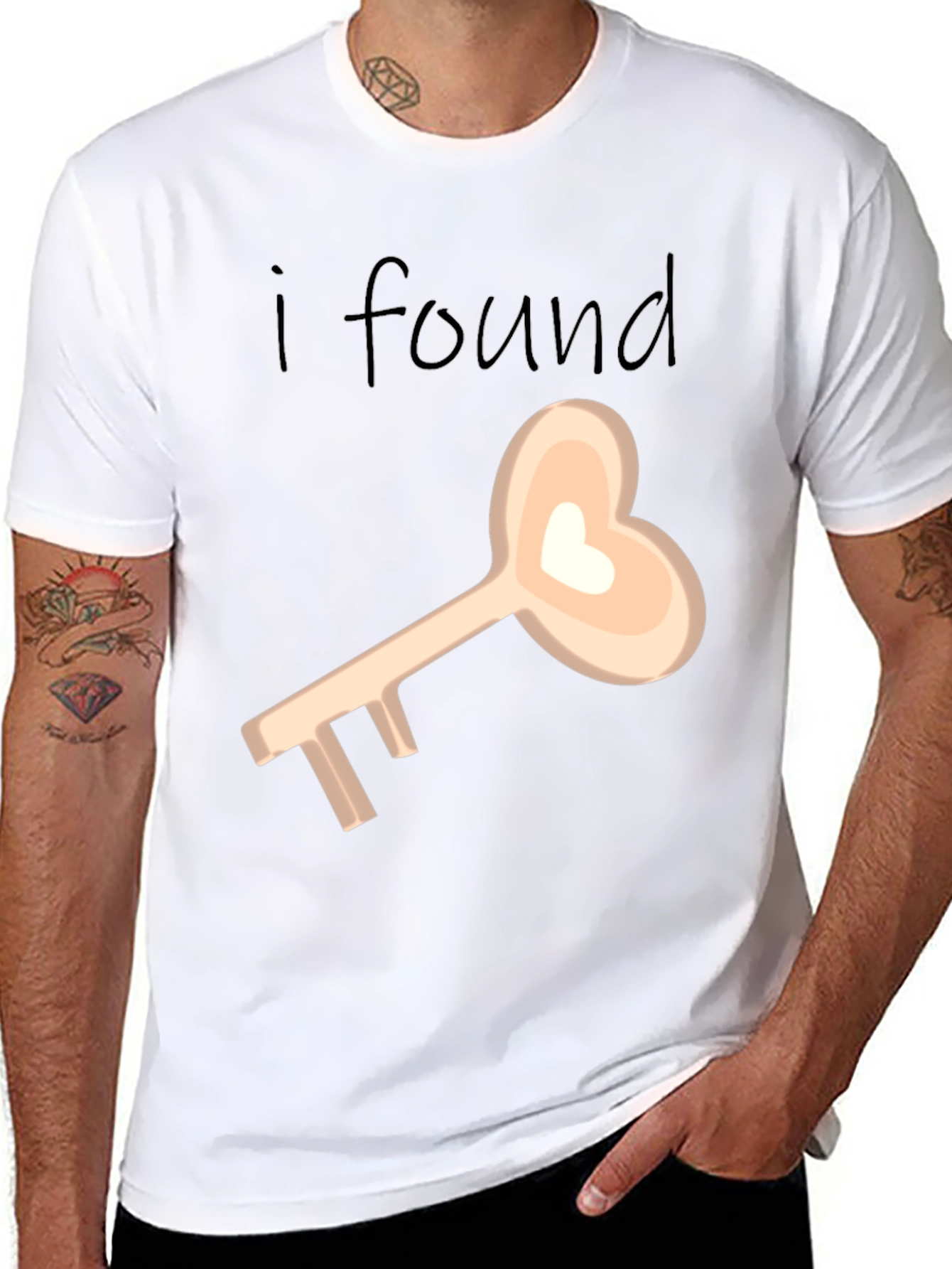 I Found the Key to My Heart Graphic Tee