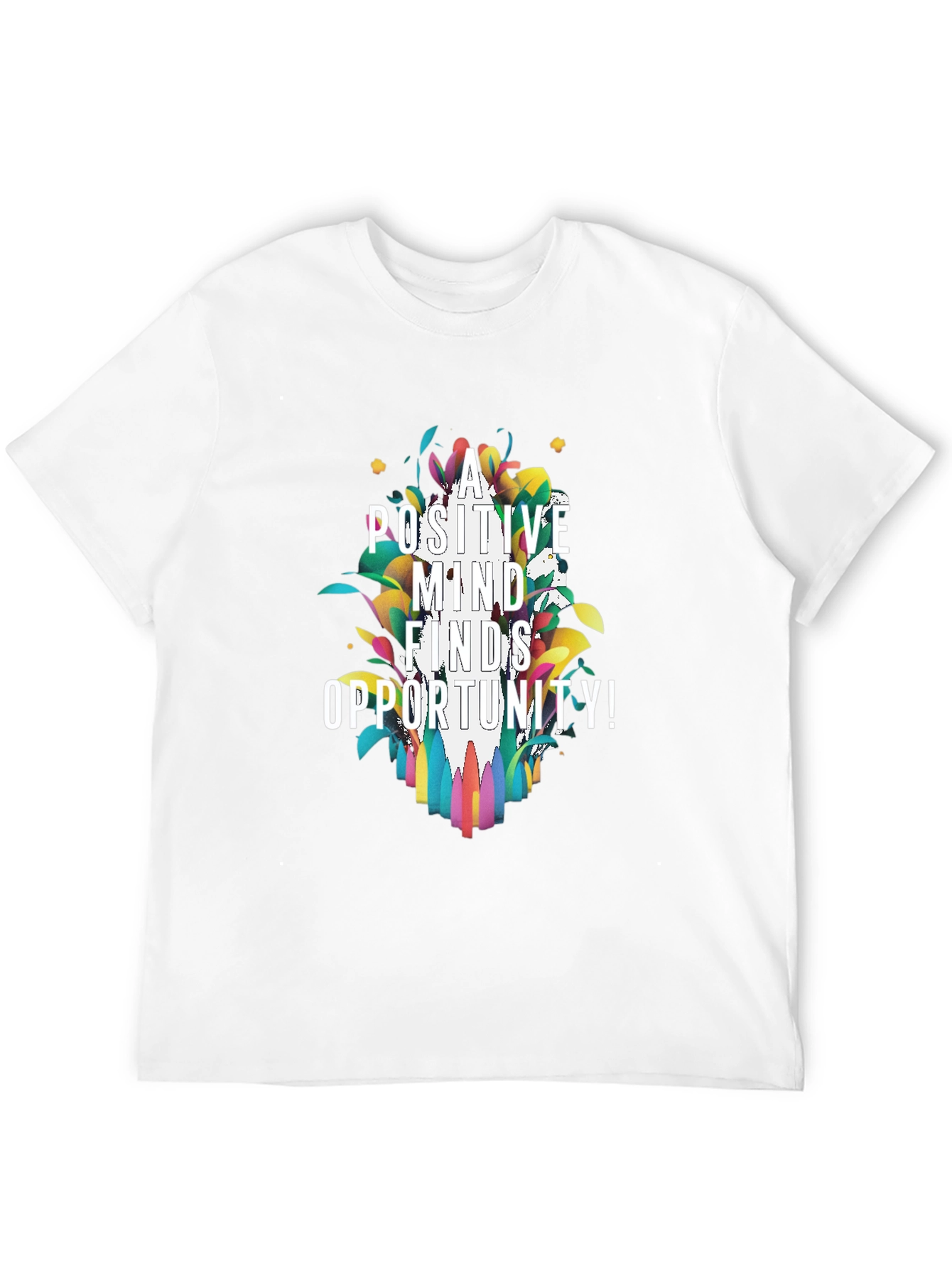 Positive Mind Finds Opportunity Graphic Tee