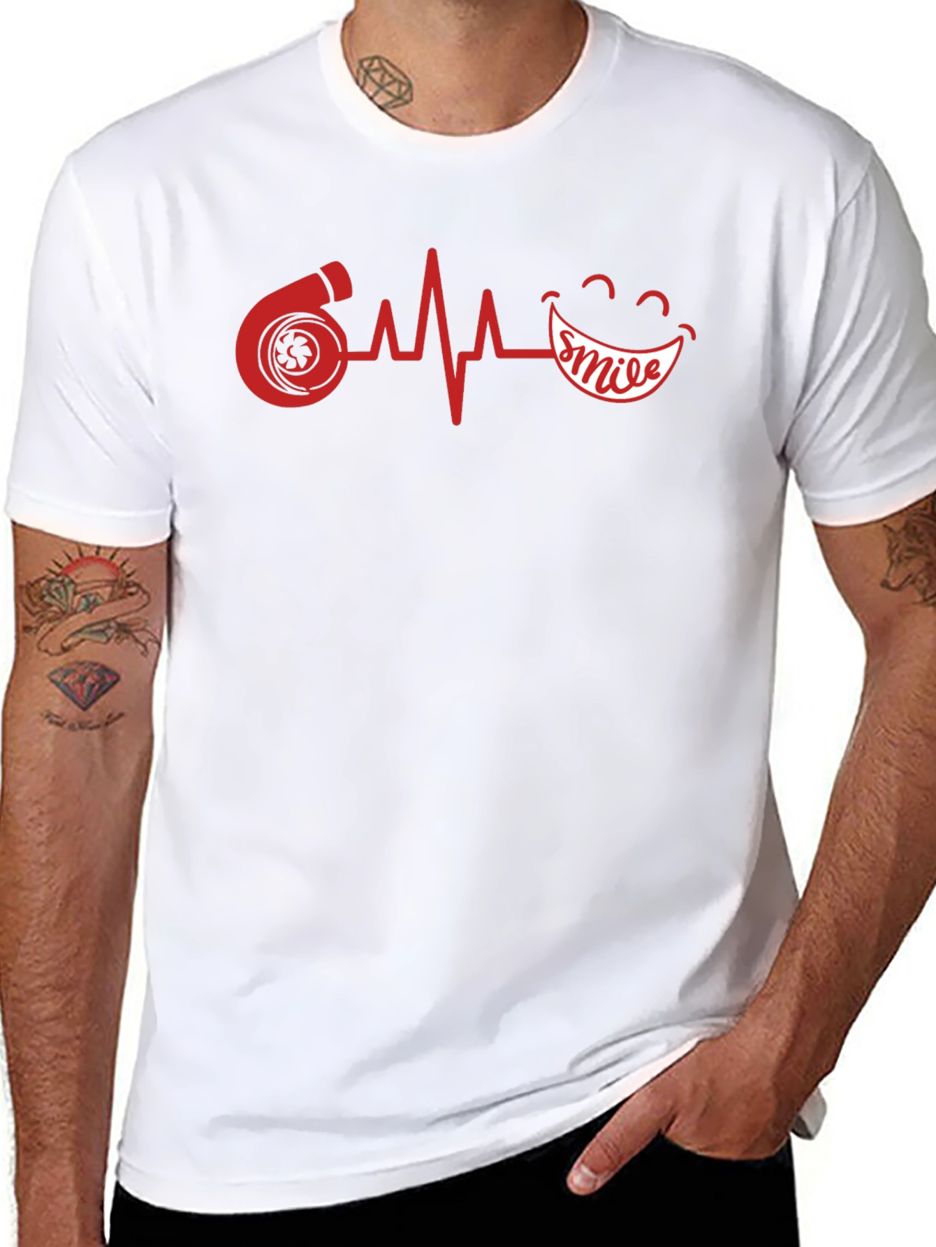Turbo Smile T-Shirt - Car Enthusiast Apparel