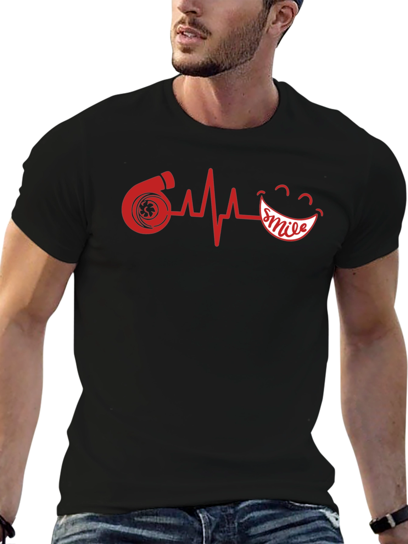 Turbo Smile T-Shirt - Car Enthusiast Apparel