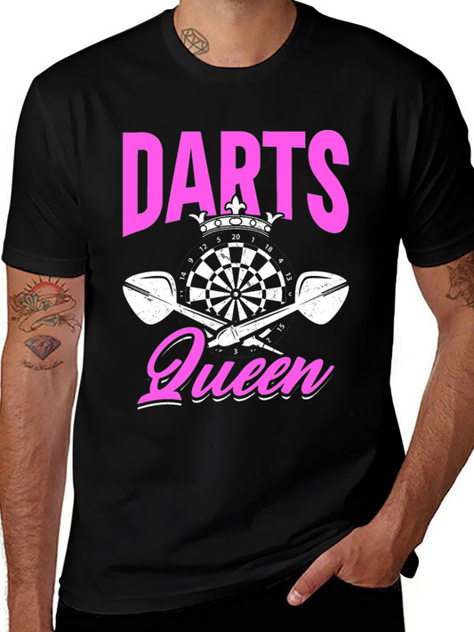 Darts Queen Black T-Shirt