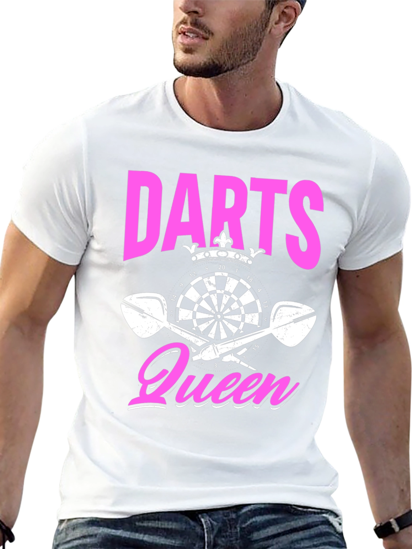 Darts Queen Black T-Shirt