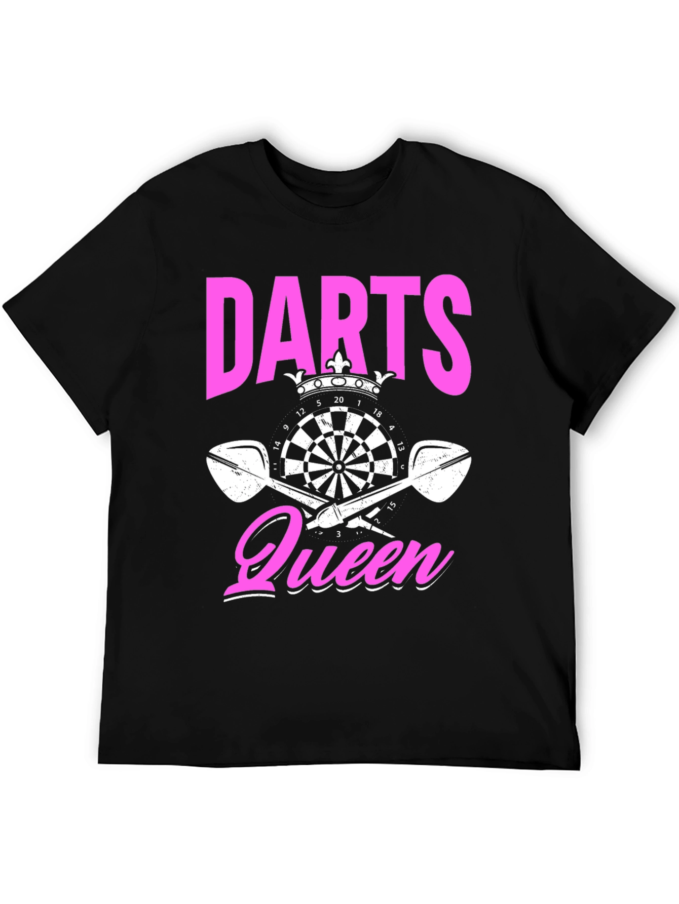 Darts Queen Black T-Shirt
