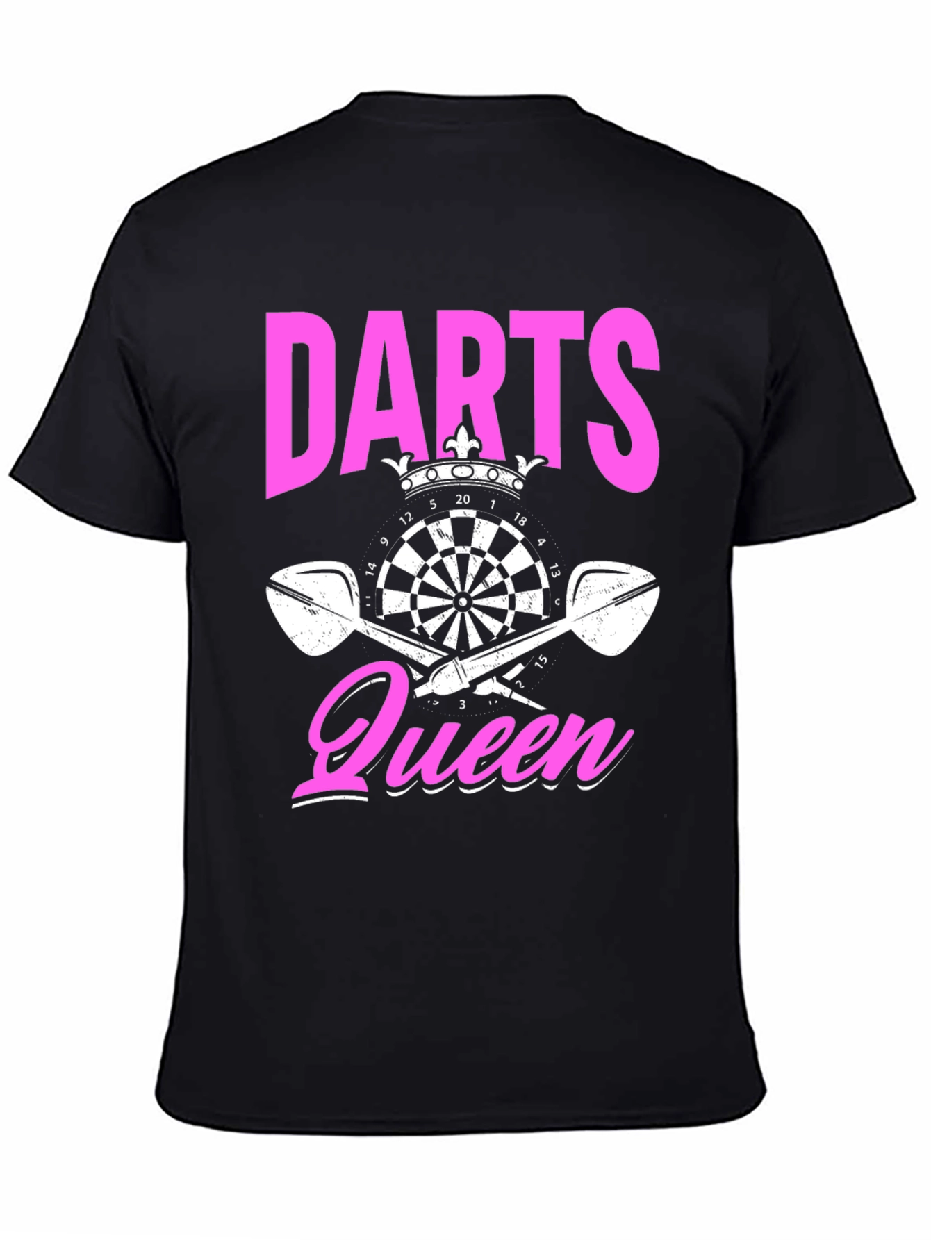 Darts Queen Black T-Shirt