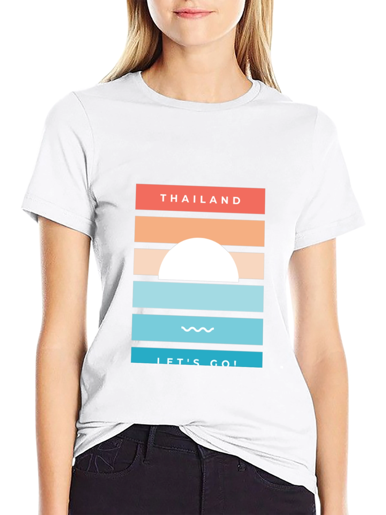Thailand Sunset T-Shirt - Lets Go!
