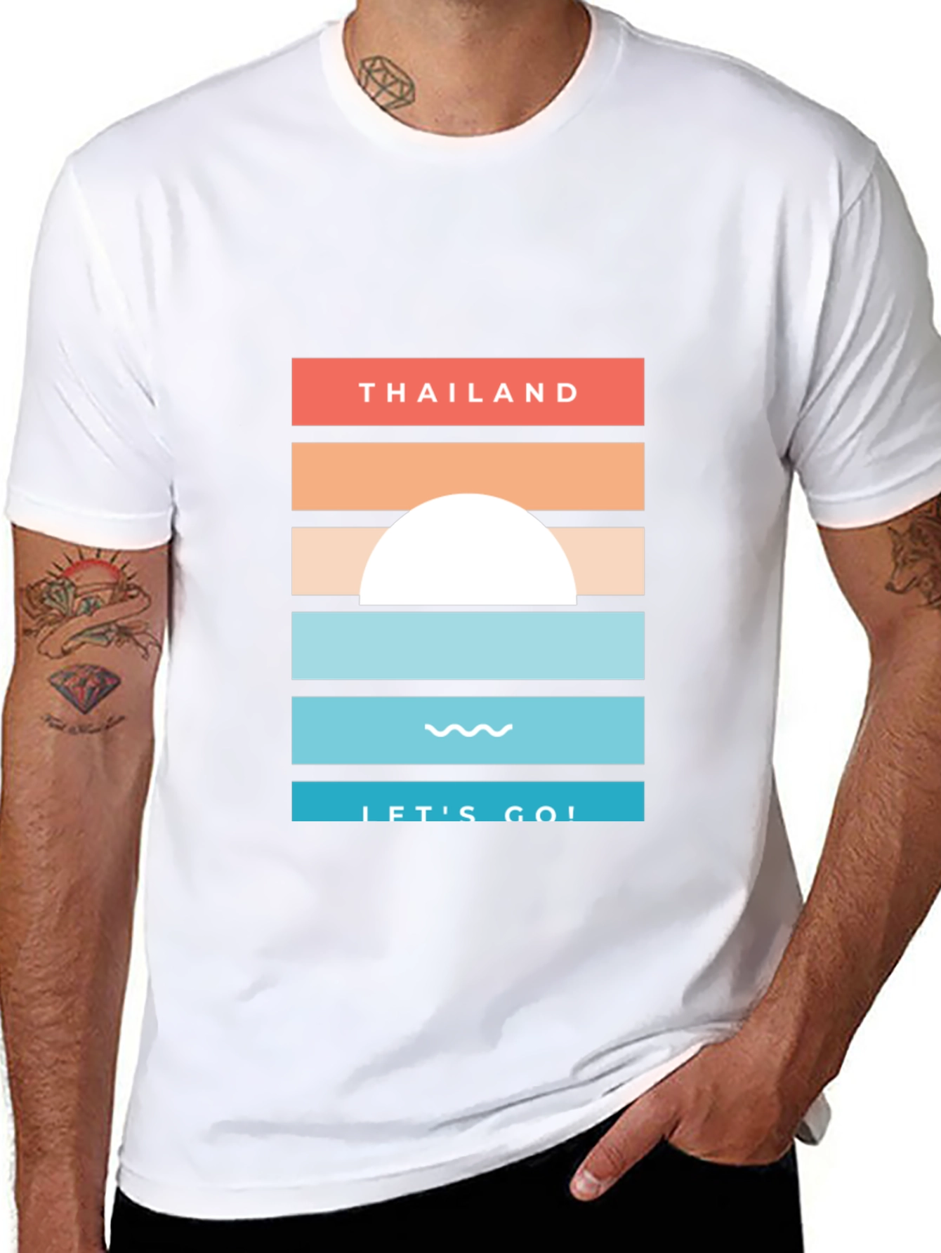 Thailand Sunset T-Shirt - Lets Go!