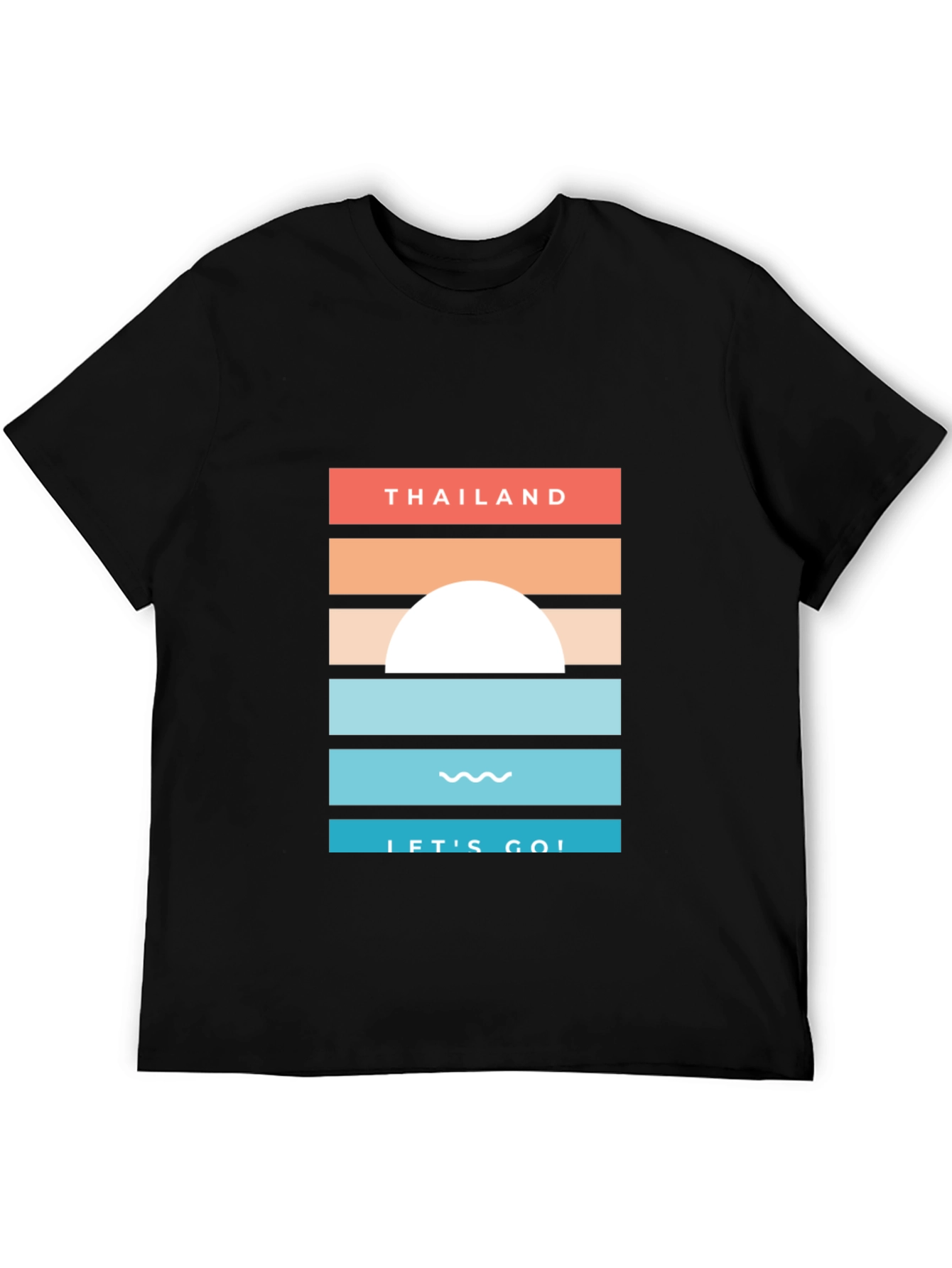 Thailand Sunset T-Shirt - Lets Go!