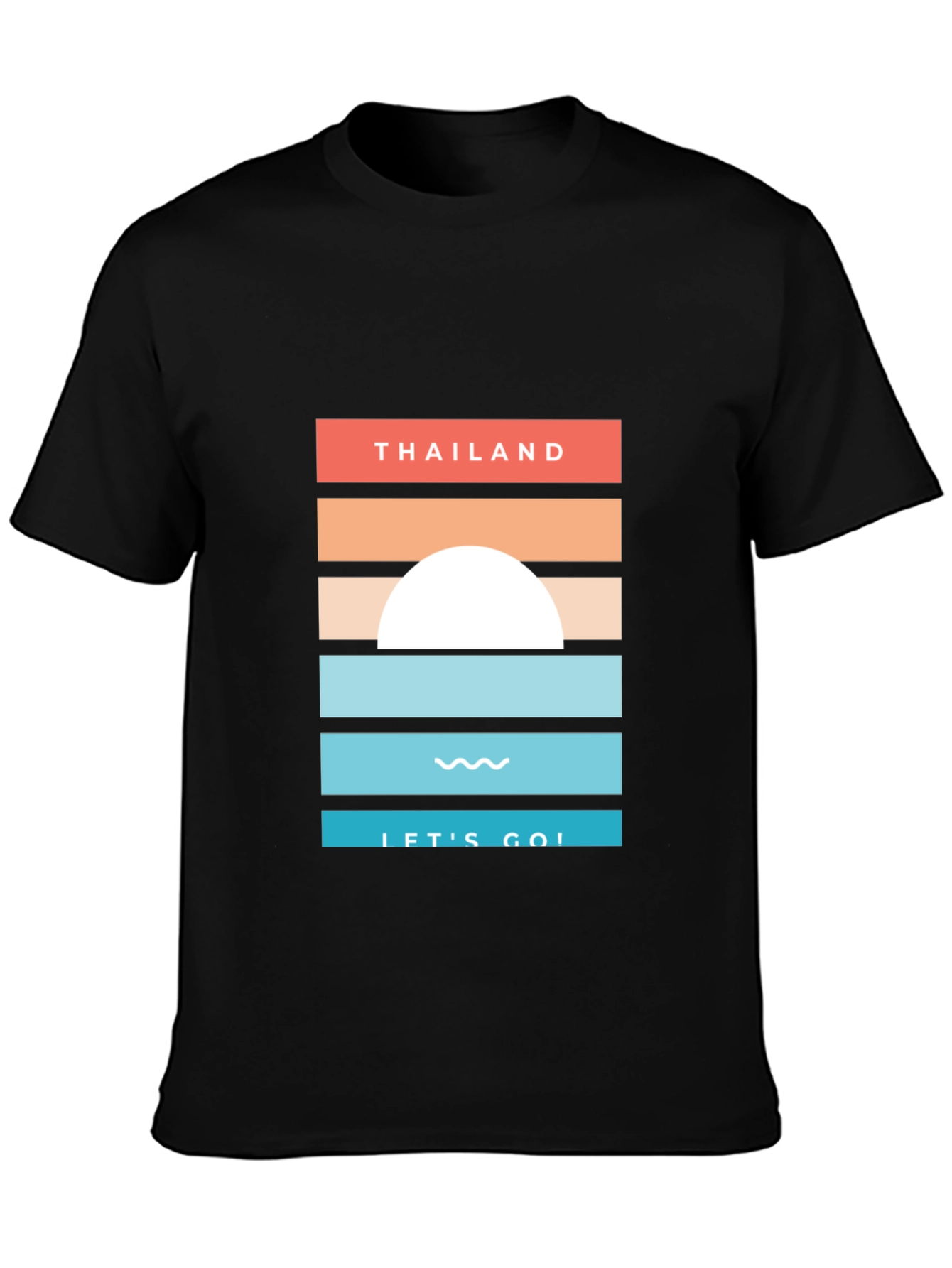 Thailand Sunset T-Shirt - Lets Go!
