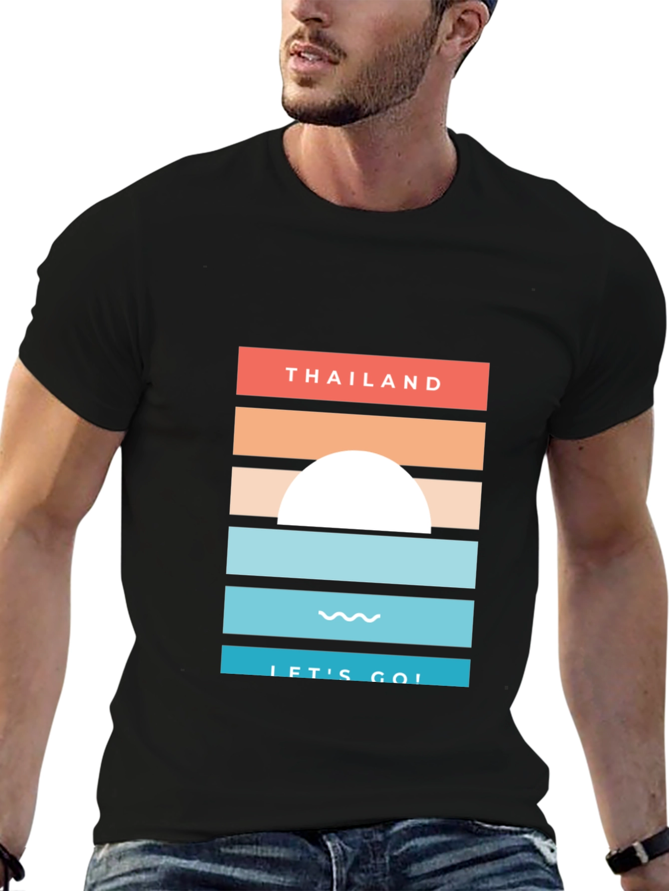 Thailand Sunset T-Shirt - Lets Go!